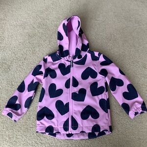 Cat & Jack Fleece-lined Raincoat Jacket - 4T